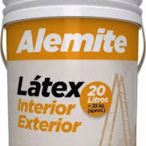 ALEMITE LATEX INT/EXT BLANCO 20 POLACRIN