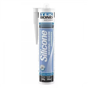 SILICONA ACETICA USO GENERAL TRANSP. CARTUCHO 270GR TEK BOND
